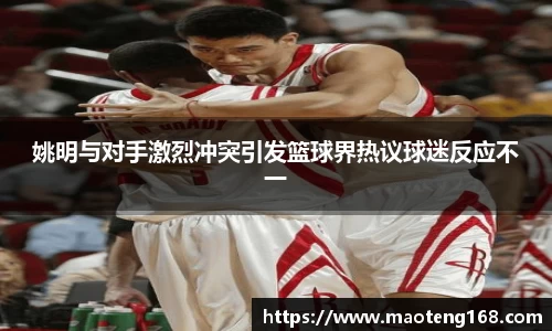 姚明与对手激烈冲突引发篮球界热议球迷反应不一